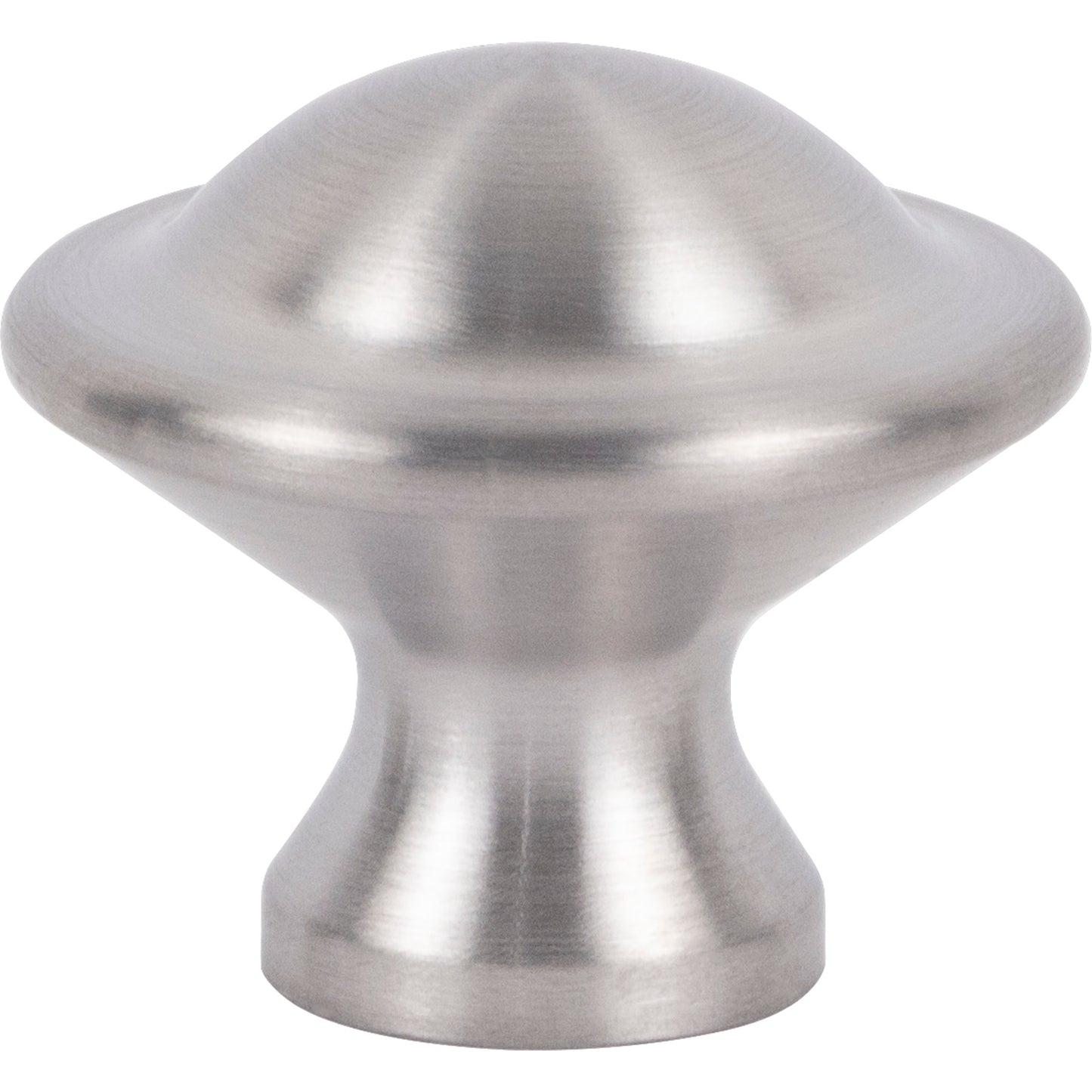 Atlas Torrance 1 1/8" Length Round Knob (A979) - Brushed Stainless Steel