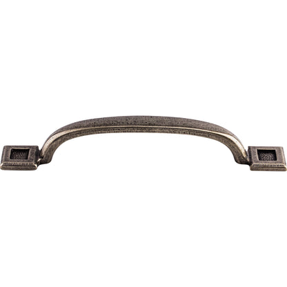 Top Knobs Square Inset Bar Pull - 5 1/16" CTC - Cast Iron