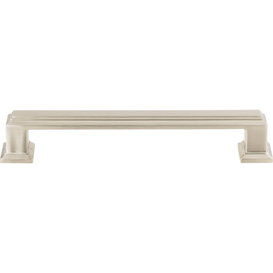 Atlas Sutton Place 5 1/16" Center to Center Bar Pull (292) - Brushed Nickel