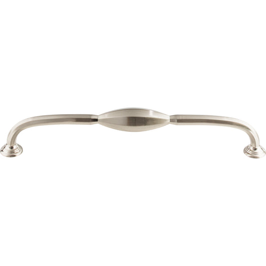 Top Knobs Chareau 8 13/16" Center to Center Bar Pull - Brushed Satin Nickel