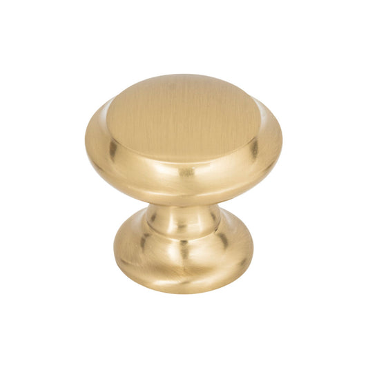 Top Knobs Barrow -Mushroom Knob - Ash Gray
