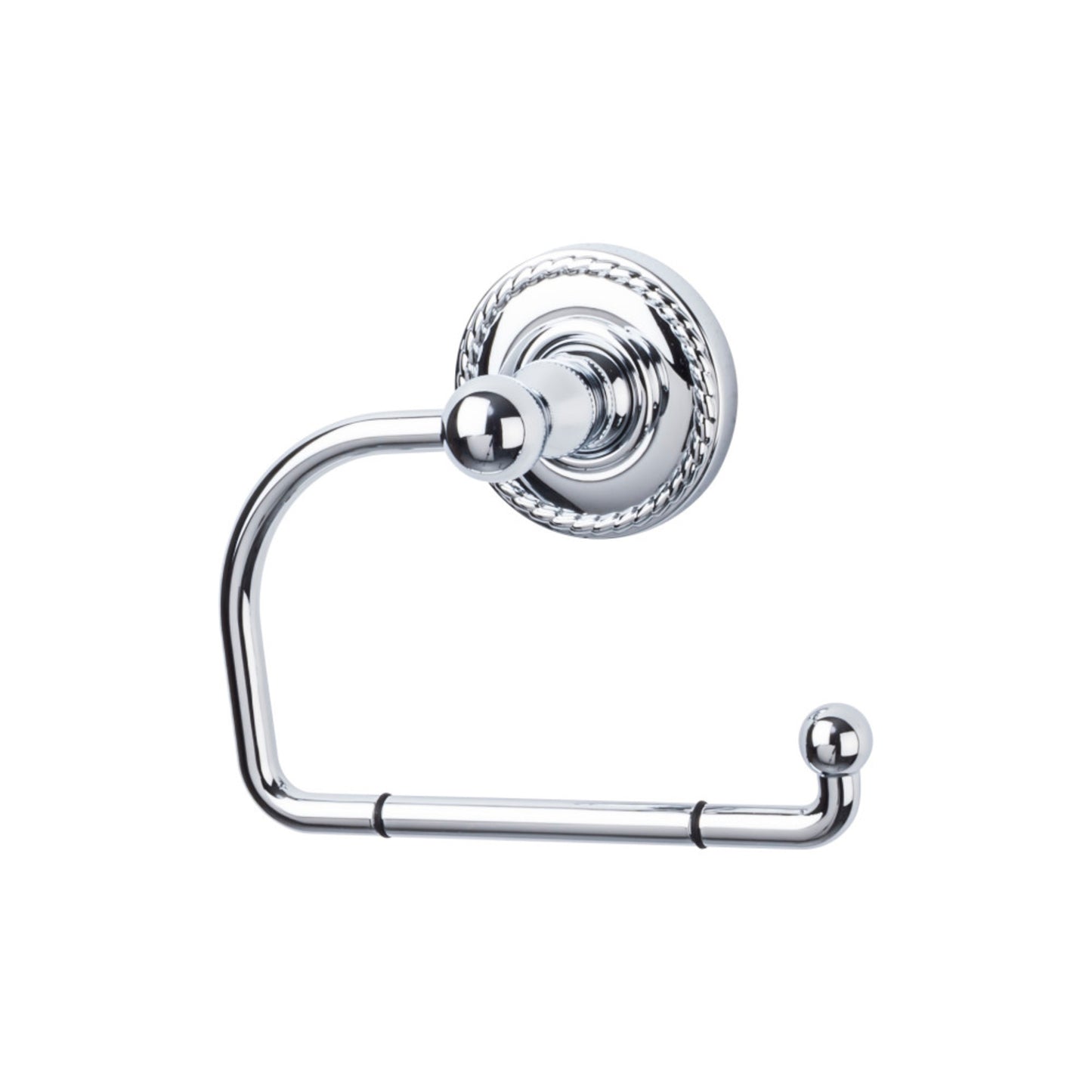 Top Knobs TOP BATH (R) Edwardian Bath  Wall Mounted Toilet Paper Holder - Polished Chrome