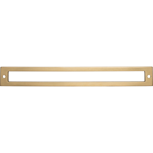 Top Knobs Hollin 8 13/16" Center to Center Pull Backplate - Honey Bronze