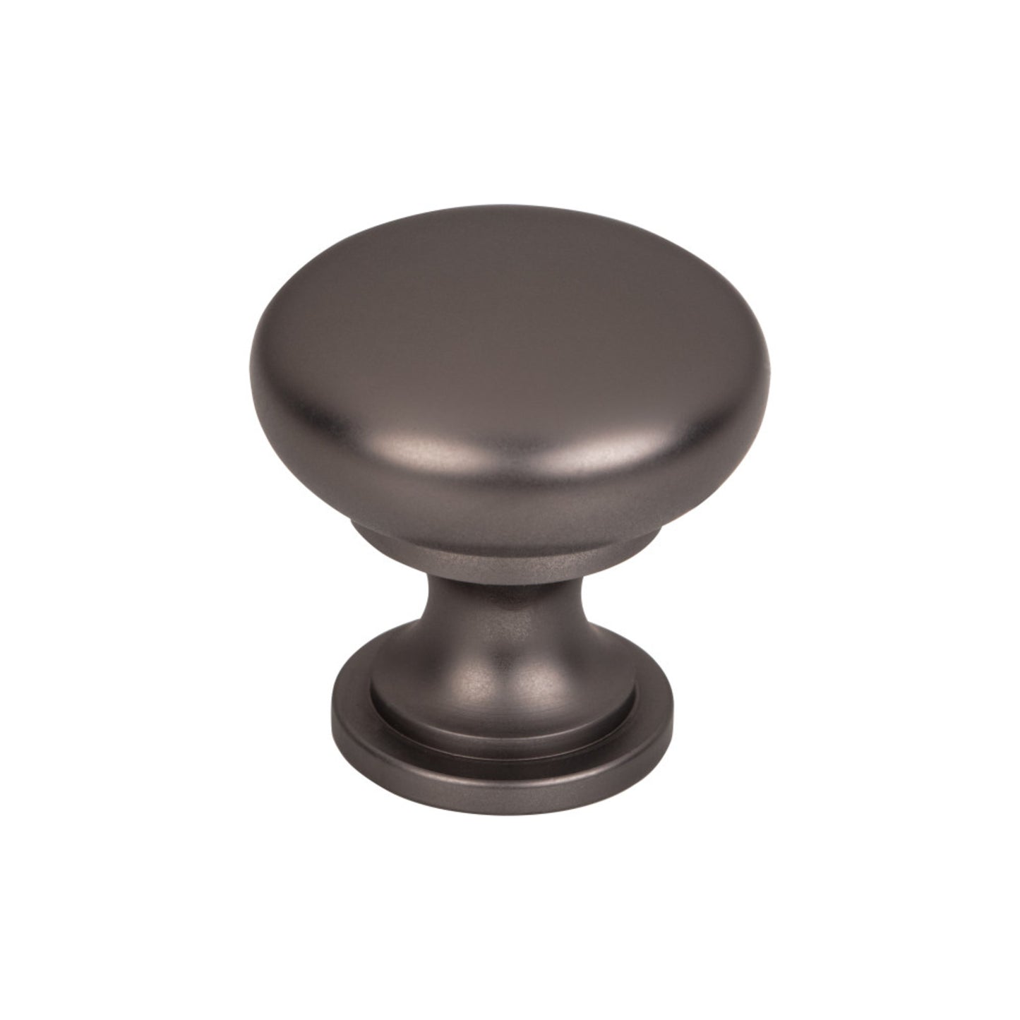 Top Knobs Hollow Round Mushroom Knob - Ash Gray