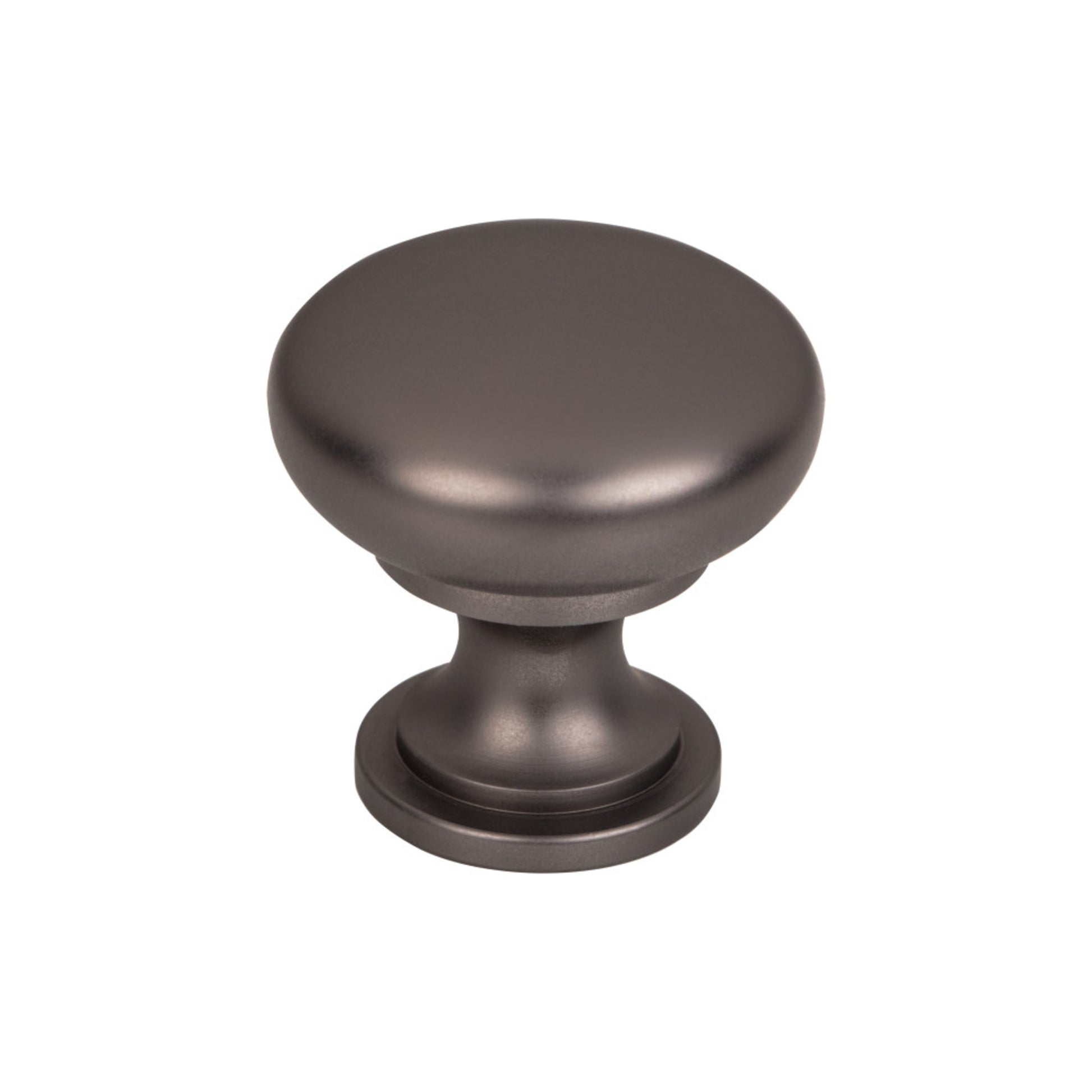 Top Knobs Hollow Round Mushroom Knob - Ash Gray