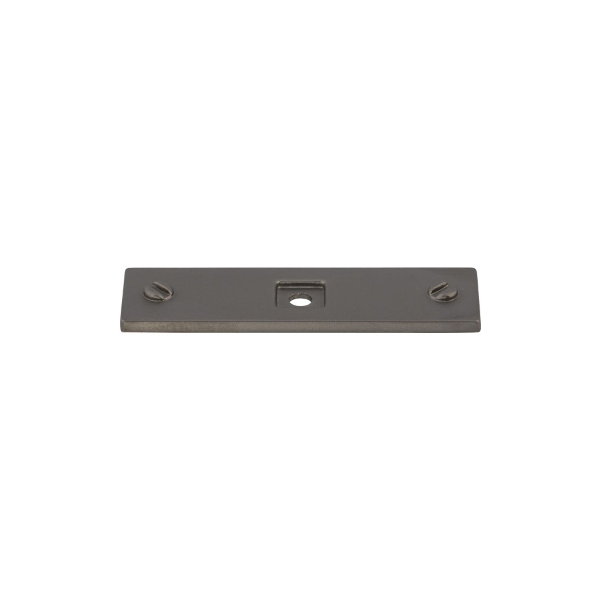 Top Knobs Channing Knob Backplate - Ash Gray