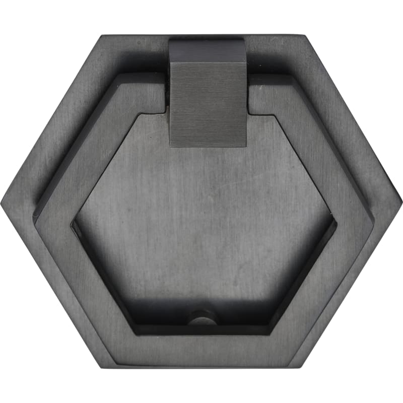 Hex Cabinet Drop Pull on Backplate