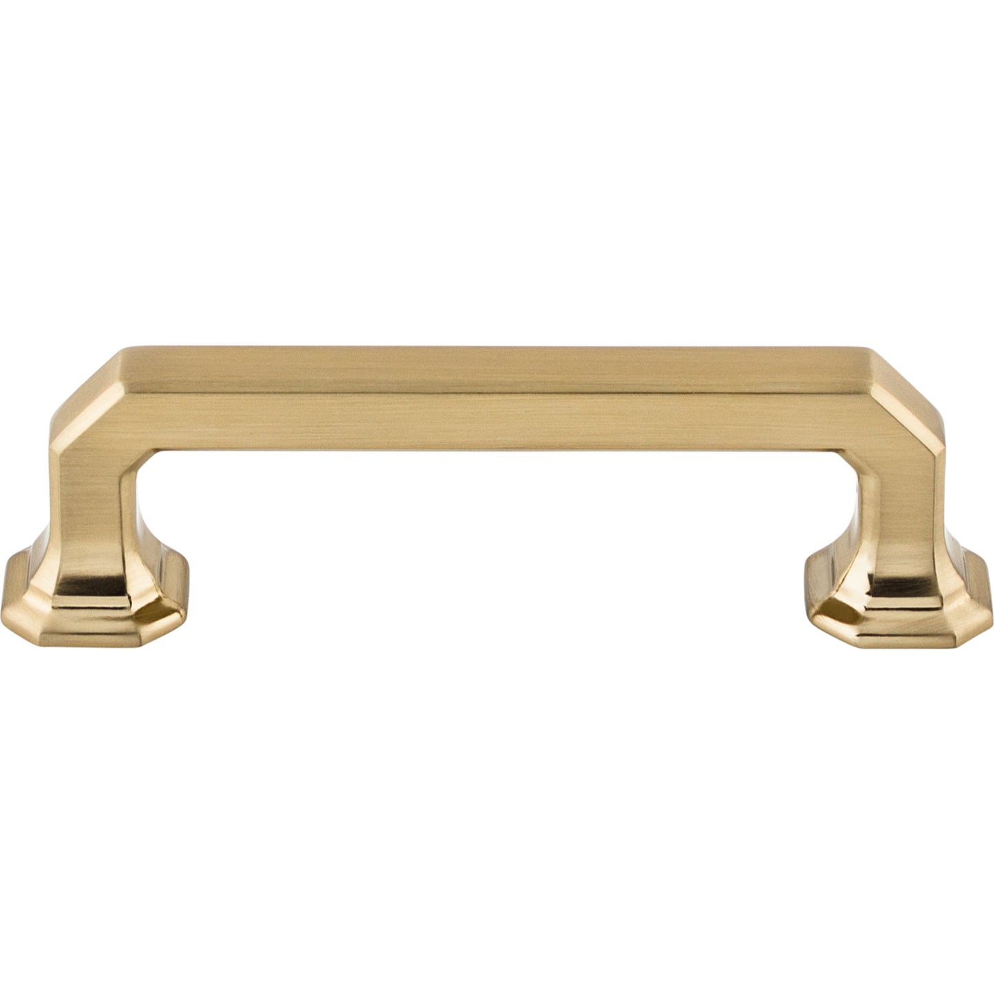 Top Knobs Emerald Bar Pull - 3 3/4" CTC - Ash Gray