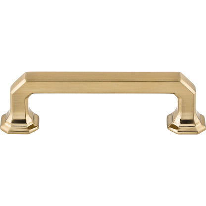 Top Knobs Emerald Bar Pull - 3 3/4" CTC - Ash Gray