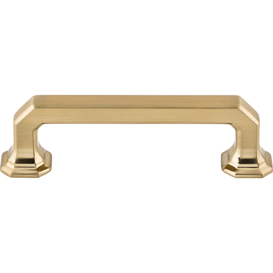 Top Knobs Emerald Bar Pull - 3 3/4" CTC - Ash Gray