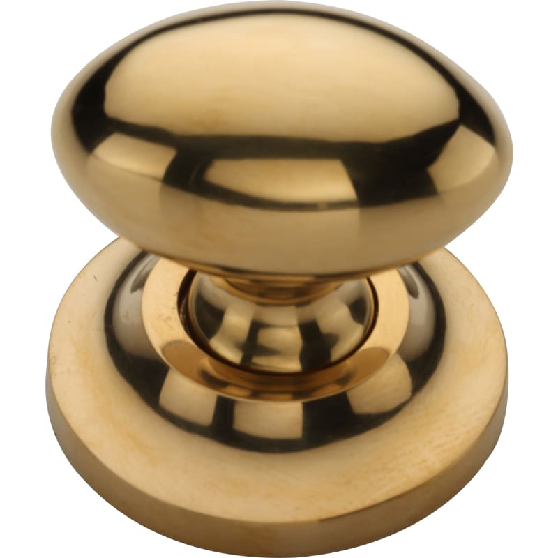 Egg Cabinet Knob on Rose