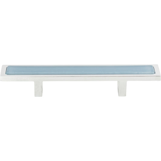 Atlas Spa 3" Center to Center Bar Pull (231-BLU) - Polished Chrome