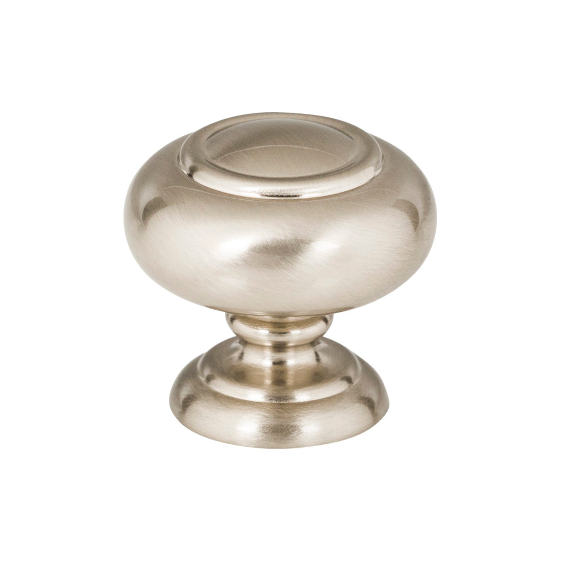 Atlas Victoria Mushroom Knob - Brushed Nickel