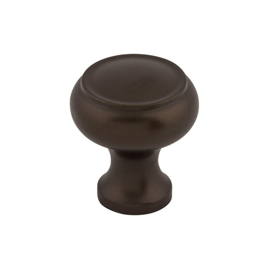 Top Knobs Normandy Round Knob - Oil Rubbed Bronze