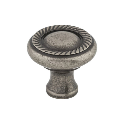 Top Knobs Swirl Cut Diameter Round Knob