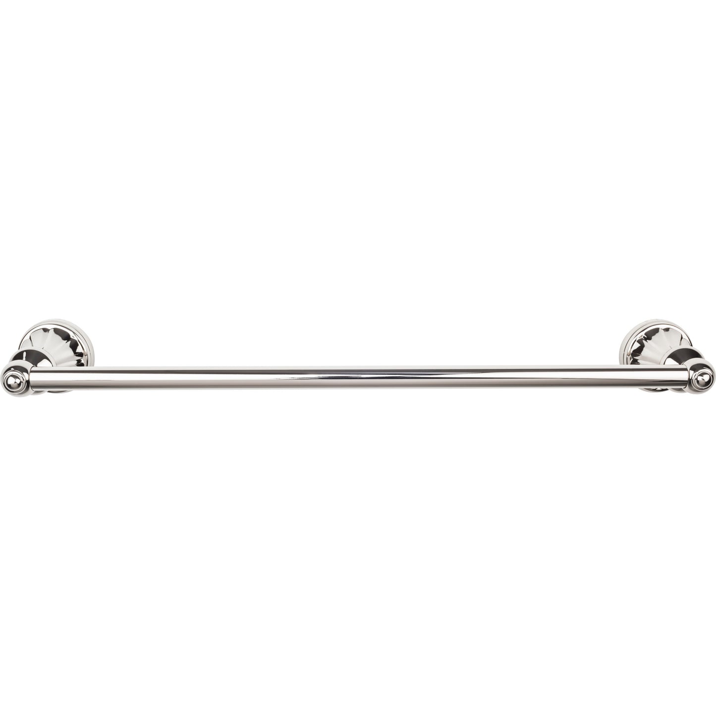 Top Knobs TOP BATH (R) Hudson Bath Single 32 1/4" Wall Mounted  Towel Bar - Polished Nickel