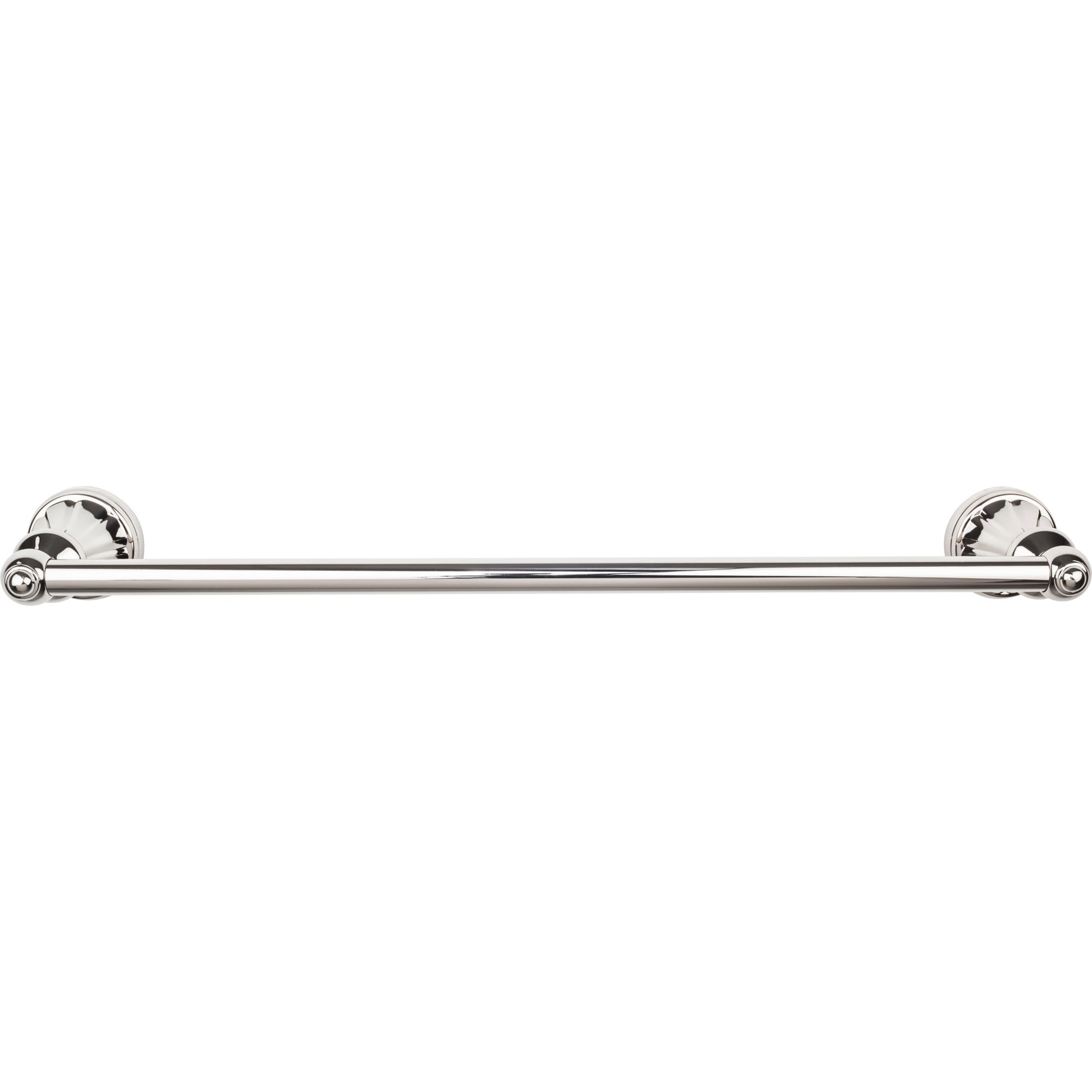 Top Knobs TOP BATH (R) Hudson Bath Single 32 1/4" Wall Mounted  Towel Bar - Polished Nickel