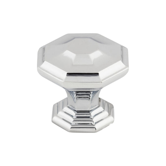 Top Knobs Chalet 1 1/2" Diameter Round Knob - Polished Chrome