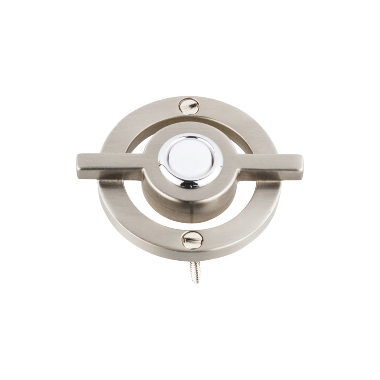 Atlas Modern Avalon Push Button (DB643) - Brushed Nickel