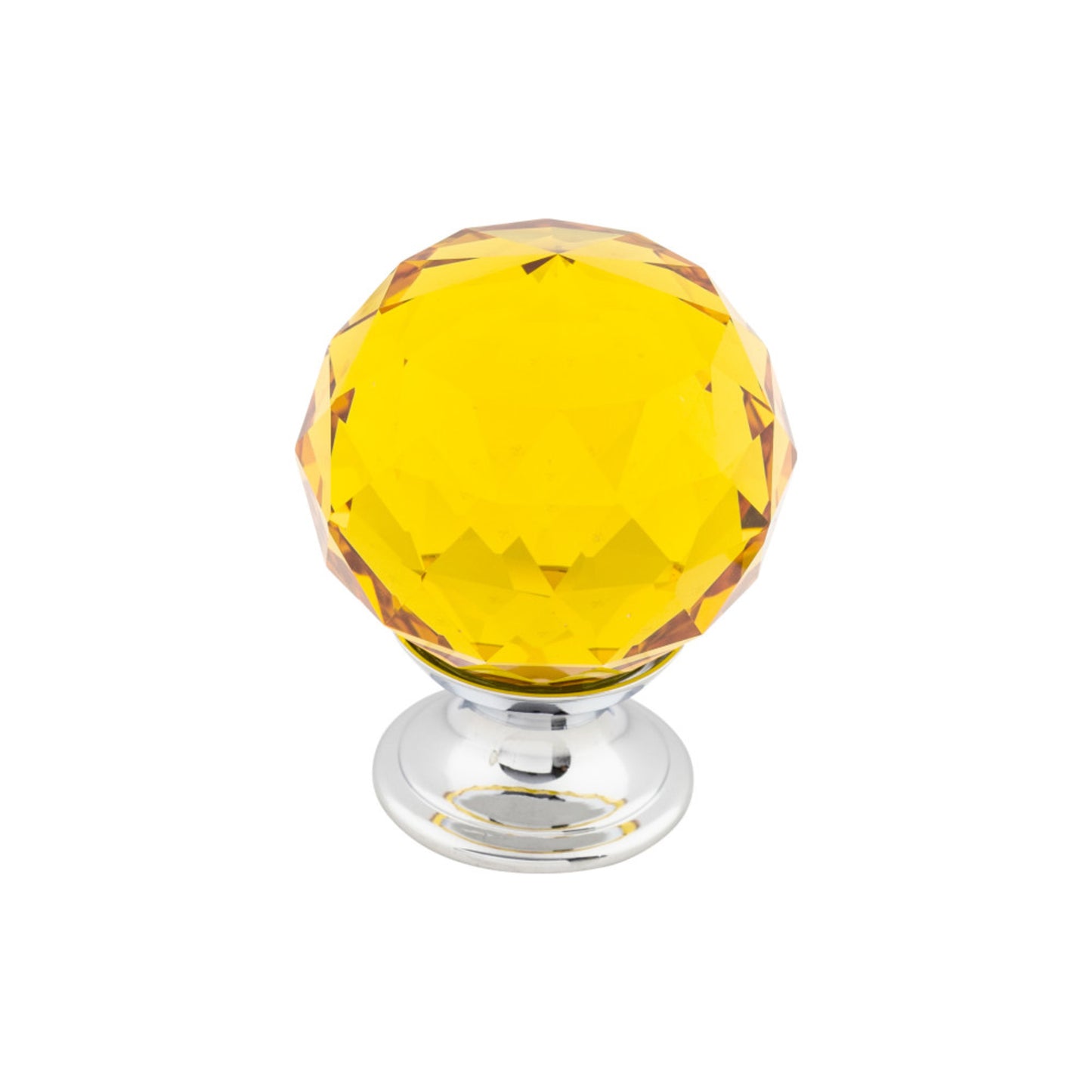 Top Knobs Amber Crystal Diameter Round Knob