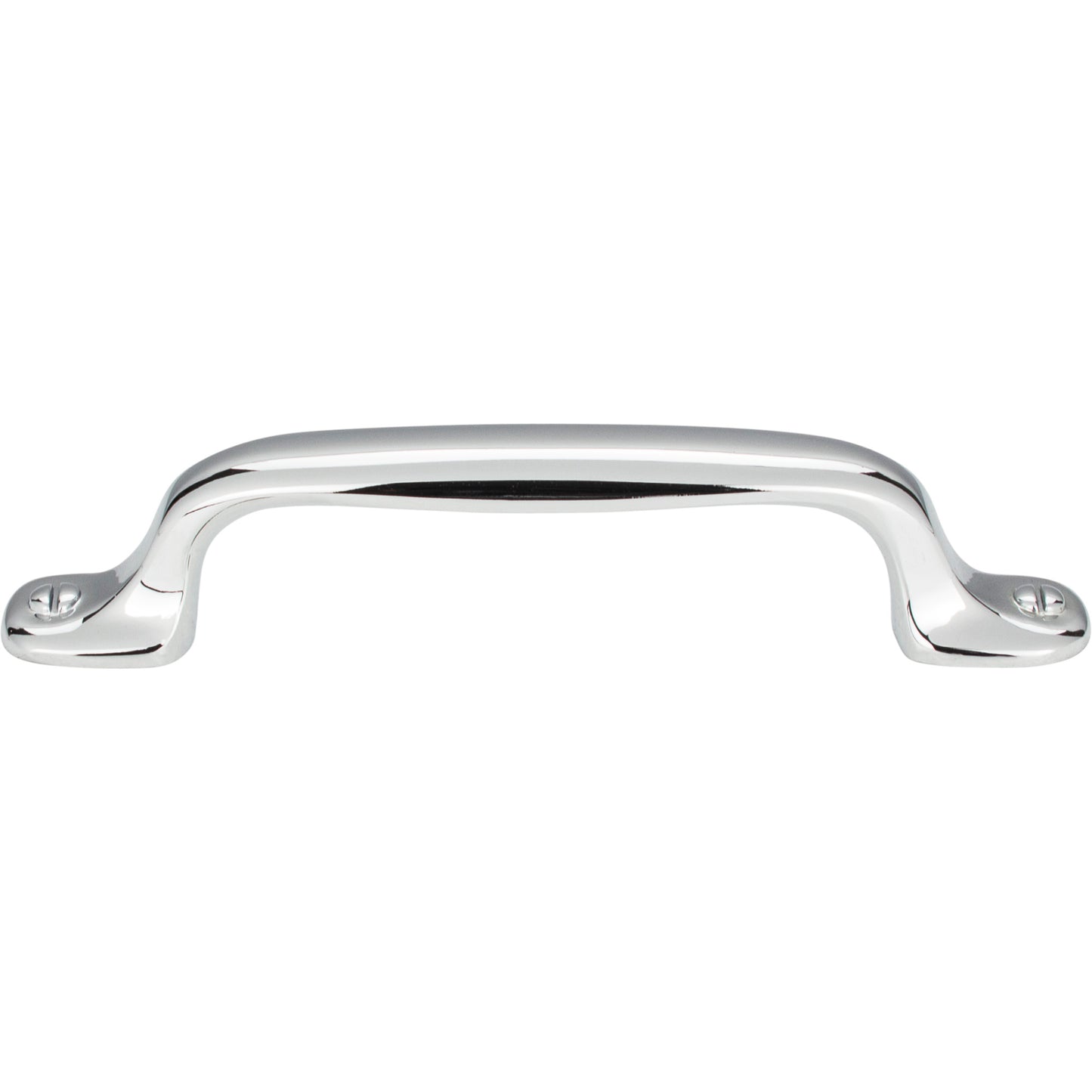 Atlas Ergo Bar Pull - 3 3/4" CTC - Brushed Nickel