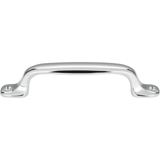 Atlas Ergo Bar Pull - 3 3/4" CTC - Brushed Nickel