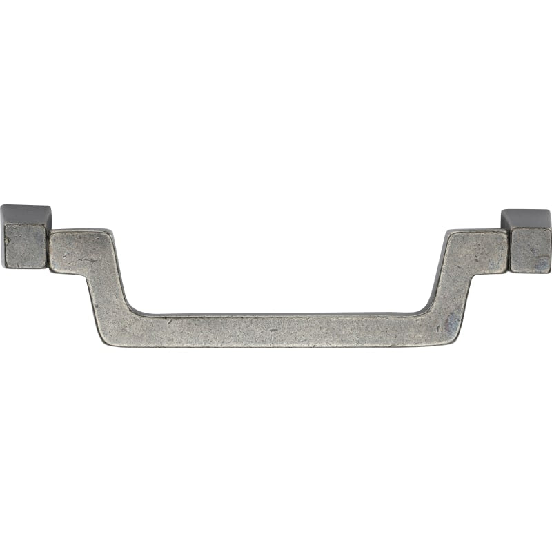 Ashley Norton Angled Drop Pull - 5 1/2" CTC - White Medium