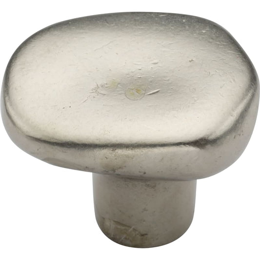 Ashley Norton Organic Round Cabinet Knob - White Bronze