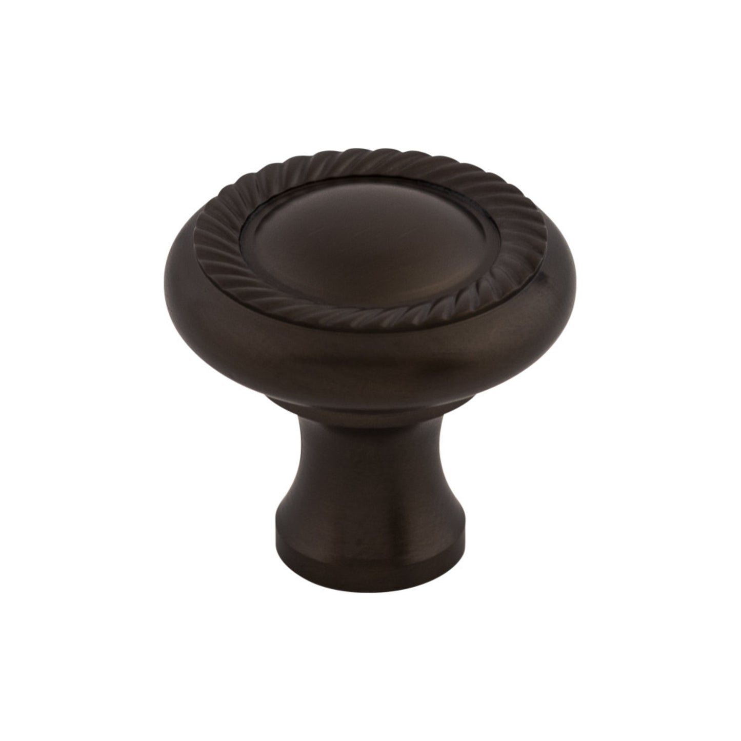 Swirl Cut Round Knob