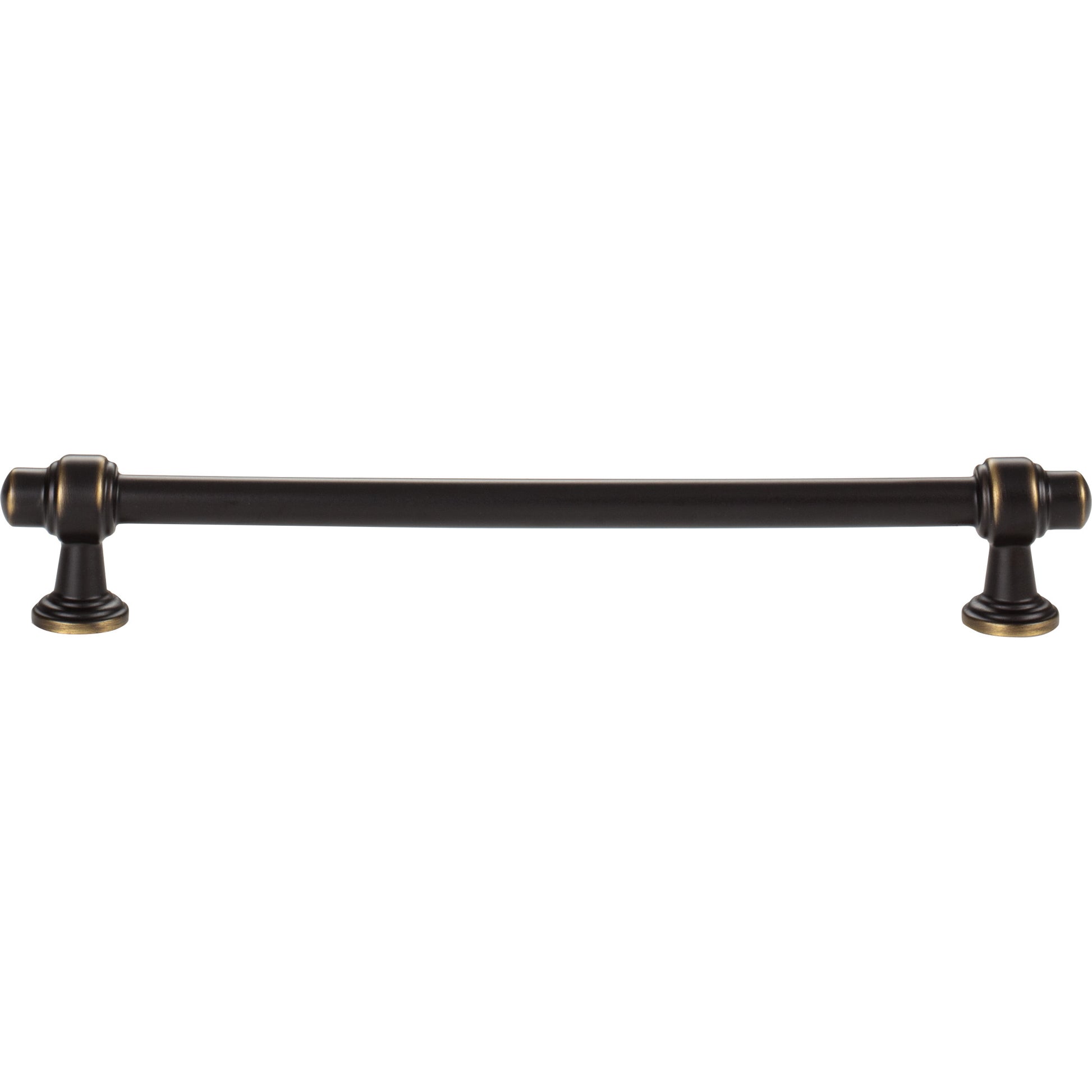 Atlas Bronte 7 9/16" Center to Center Bar Pull (431) - Cafe Bronze
