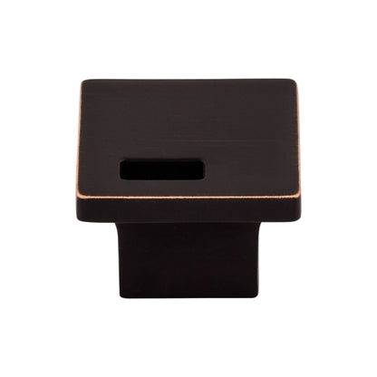 Top Knobs Modern Metro Slot Length Square Knob