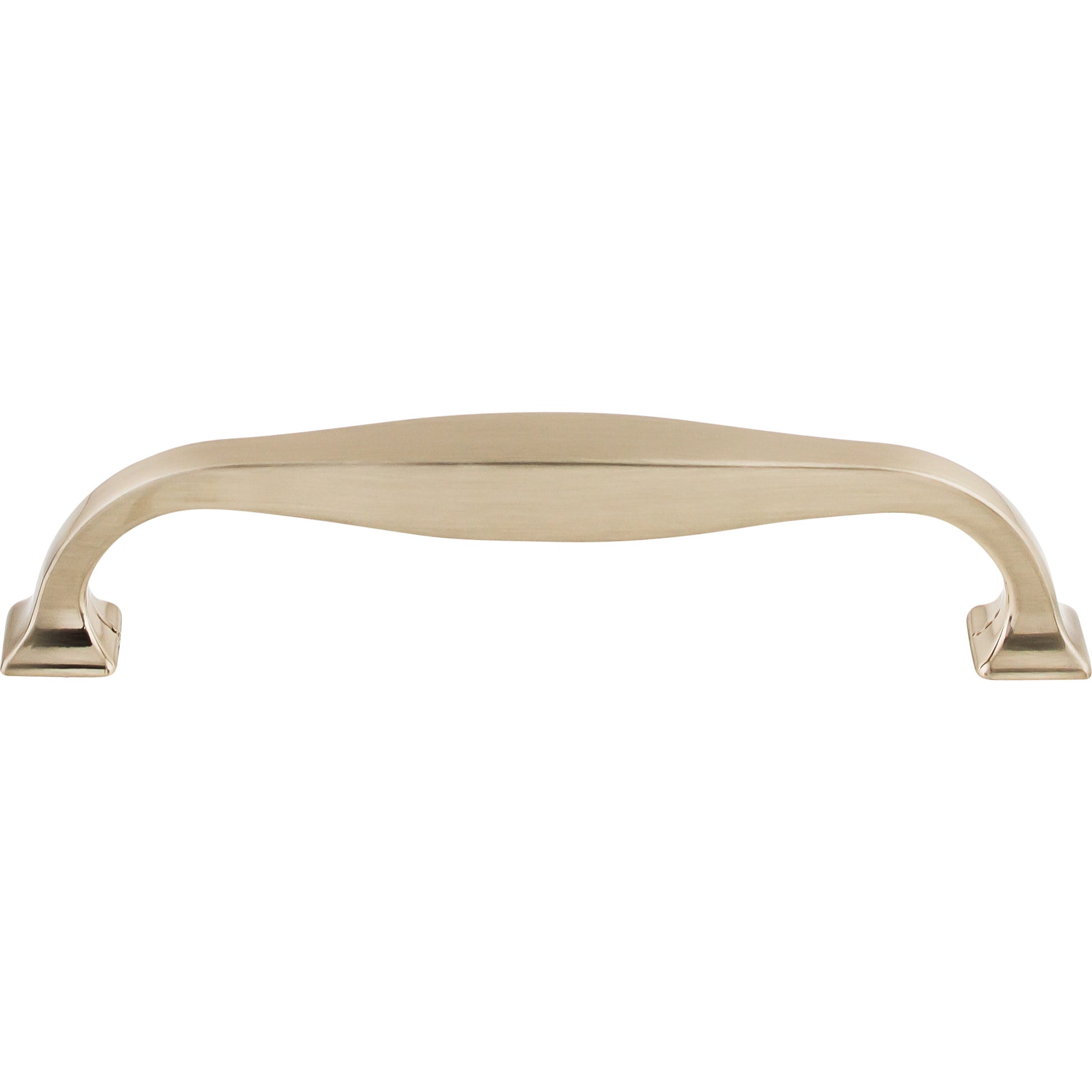 Top Knobs Contour 5 1/16" Center to Center Bar Pull - Brushed Satin Nickel
