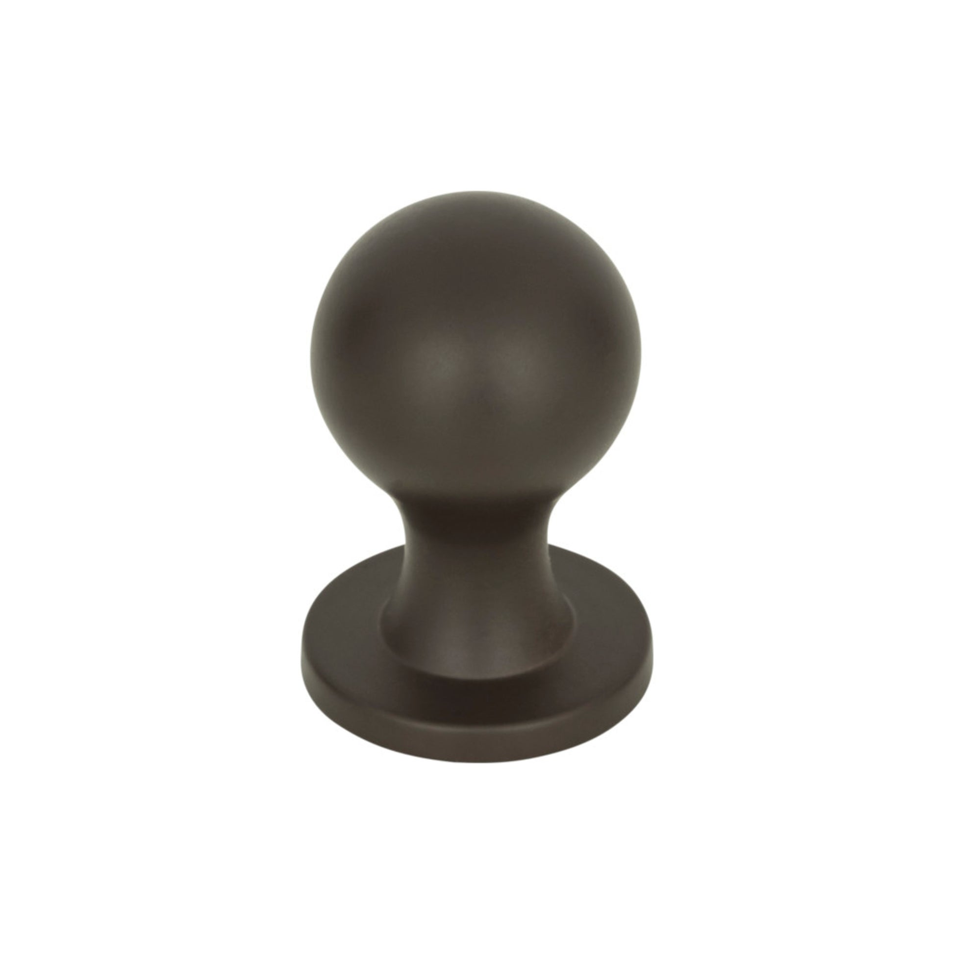 Atlas Nipple Round Knob - Aged Bronze