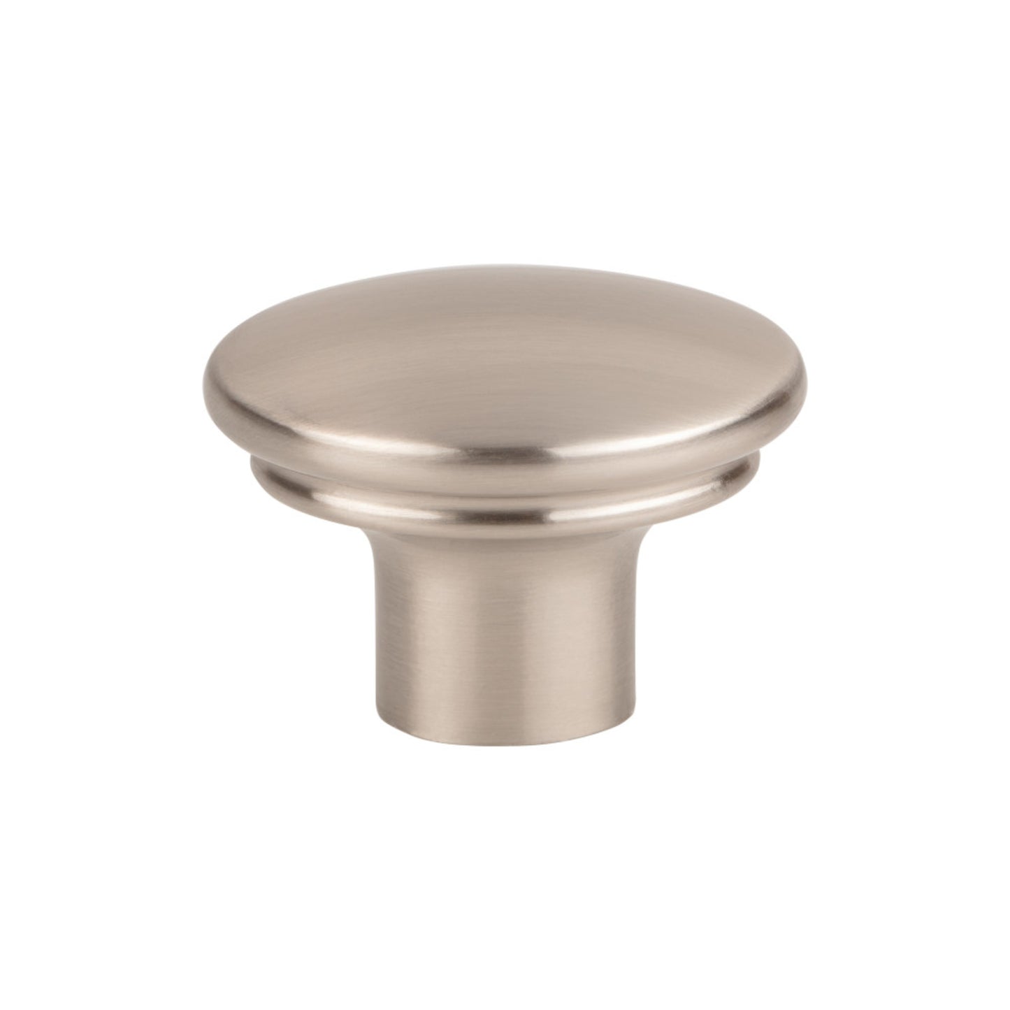 Top Knobs Julian 1 3/8" Length Oval Knob - Brushed Satin Nickel
