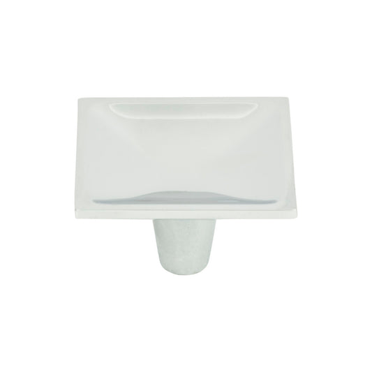 Atlas Dap Square Knob - Brushed Nickel