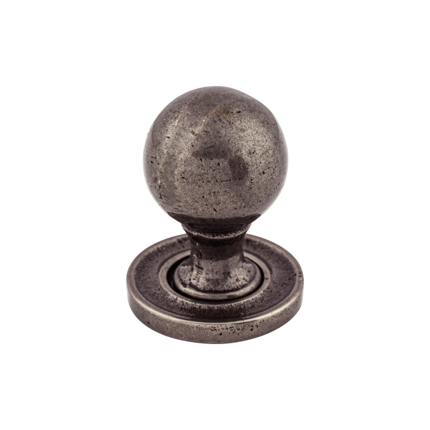 Top Knobs Paris  Smooth Round Knob - Cast Iron