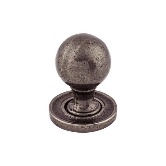 Top Knobs Paris  Smooth Round Knob - Cast Iron