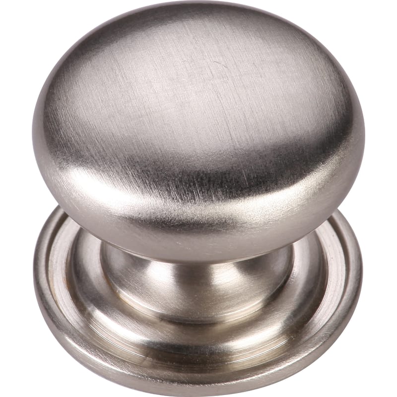 Round Cabinet Knob on Rose