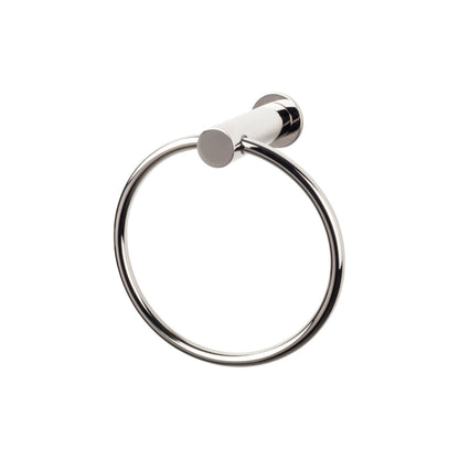 Top Knobs Top Bath (R) Hopewell Bath  Towel Ring - Brushed Satin Nickel