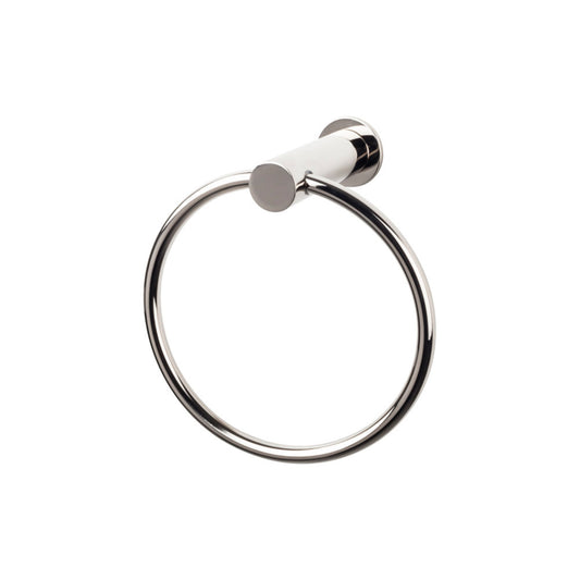 Top Knobs Top Bath (R) Hopewell Bath  Towel Ring - Brushed Satin Nickel