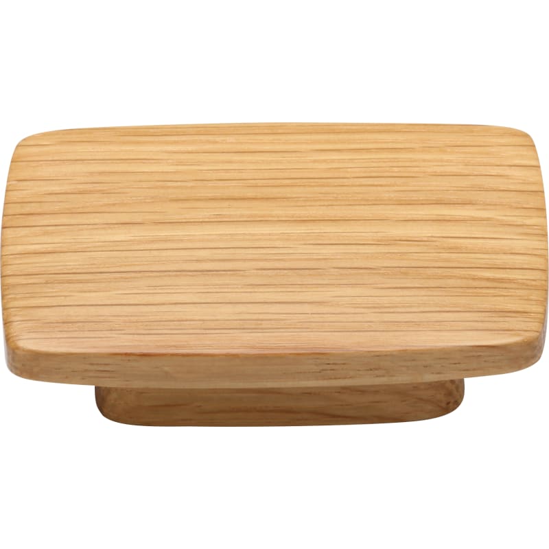 Designer Wood Rectangular Cabinet Knob