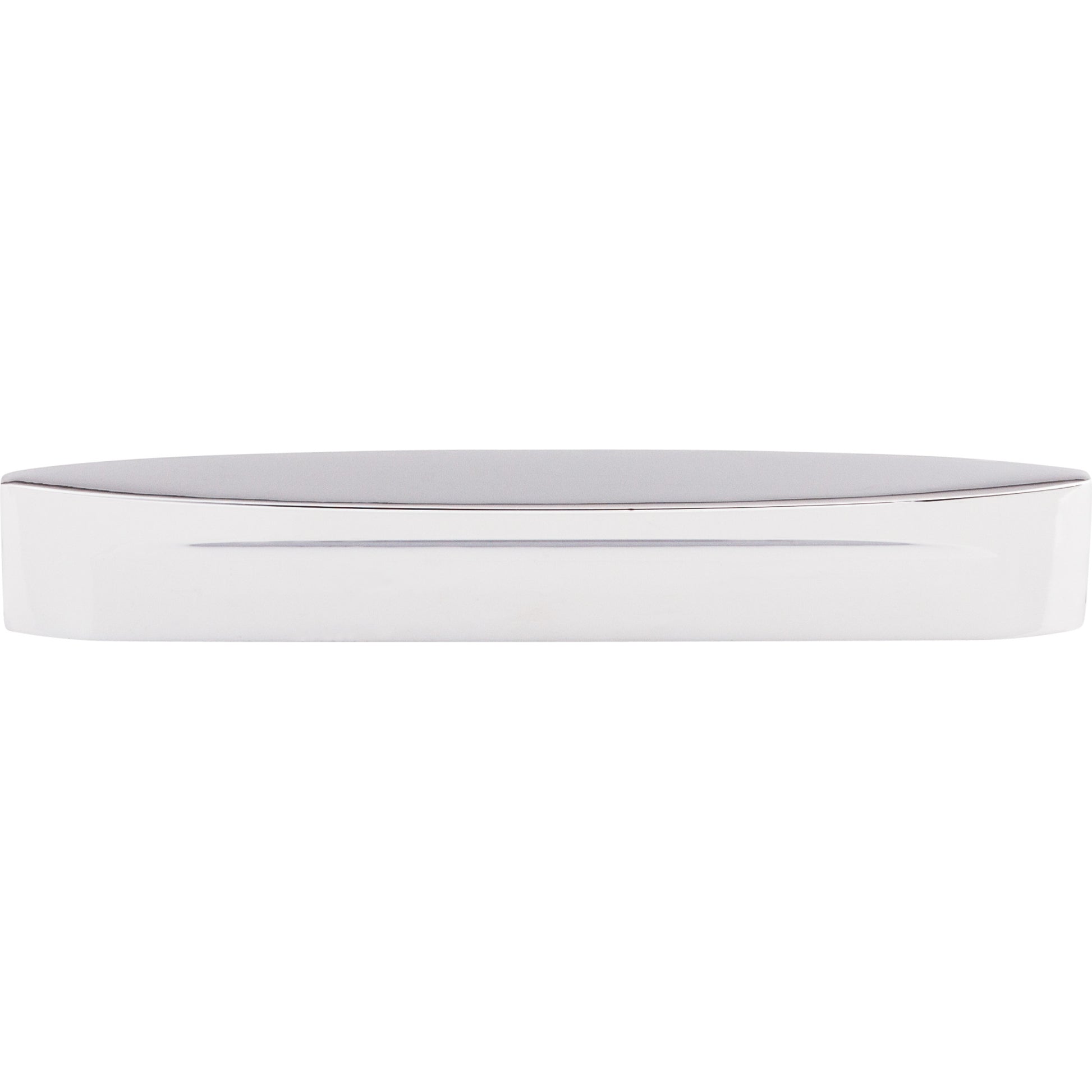 Top Knobs Oval Long Slot 5" Center to Center Bar Pull - Polished Chrome
