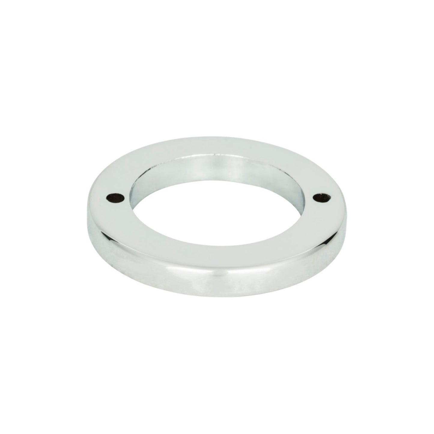 Atlas Tableau Round 1 13/16" Center to Center Pull Backplate (389) - Polished Chrome