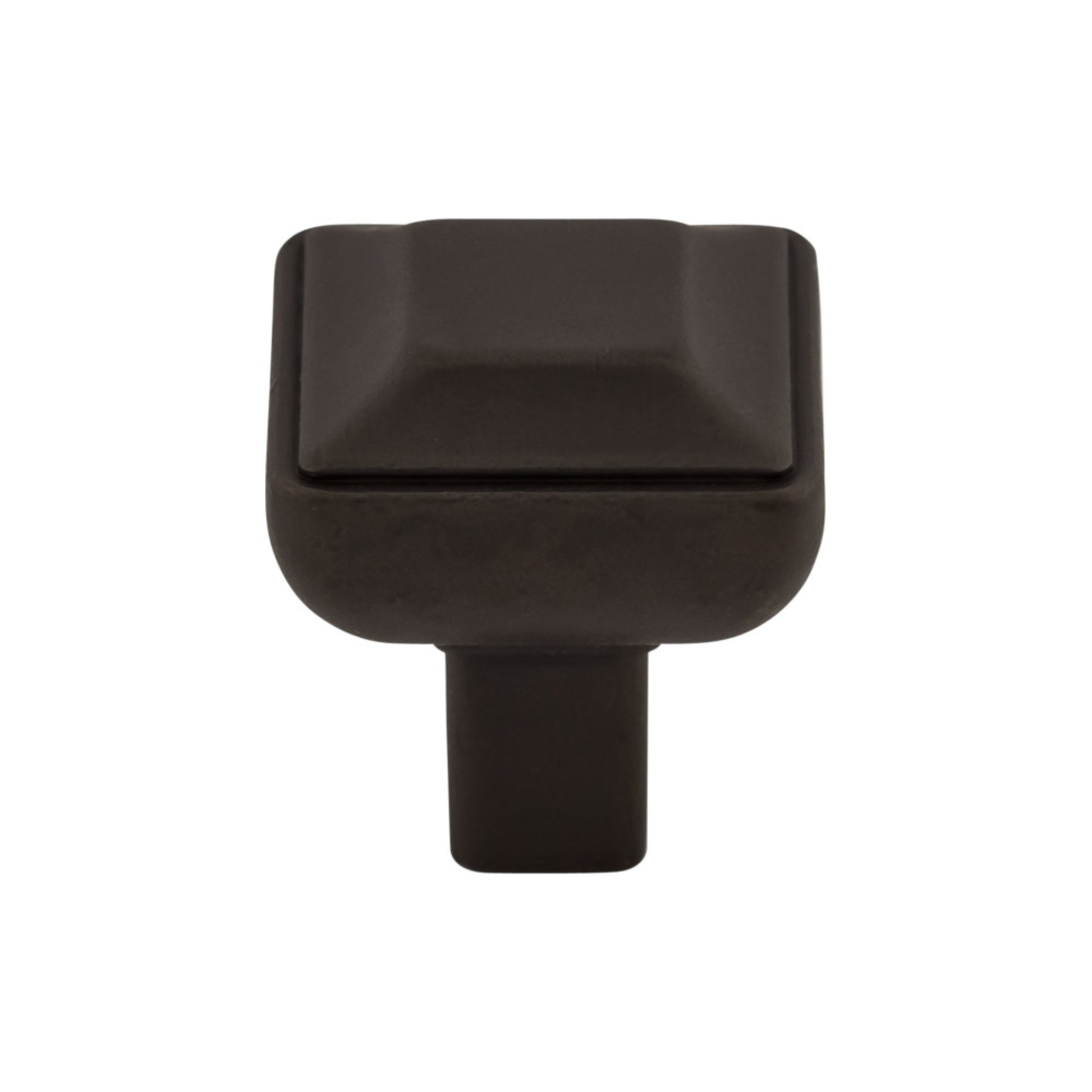 Top Knobs Podium 1" Length Square Knob - Sable