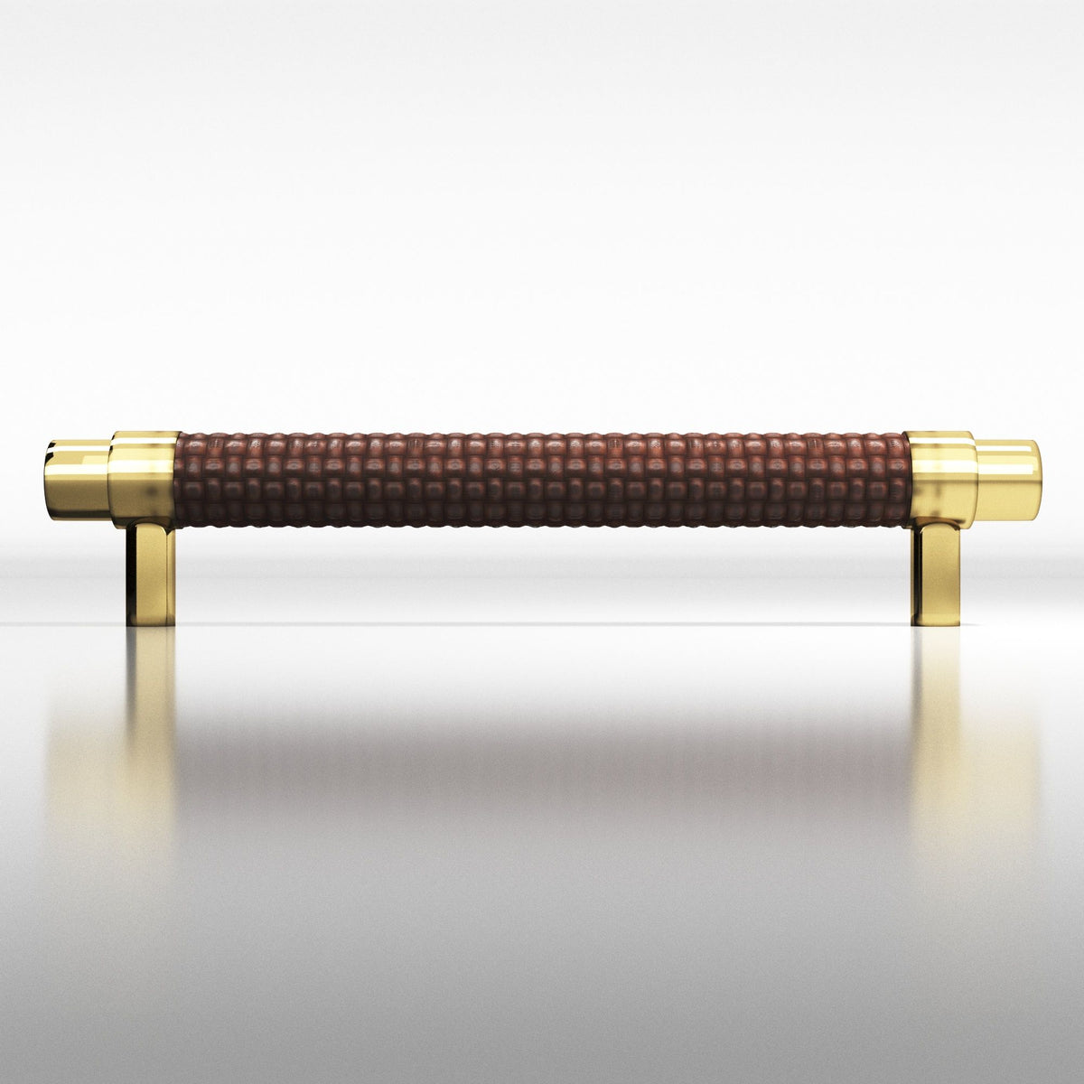 Tanner's Craft L1307 leather pull in Antique Bronze