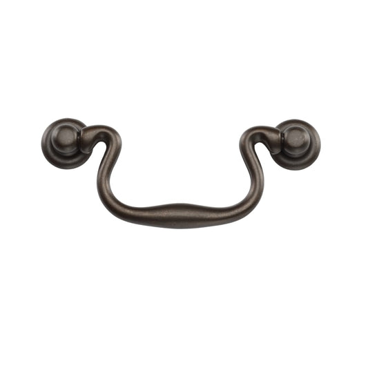 Ashley Norton Classic European Drop Pull - Lacquered Bronze
