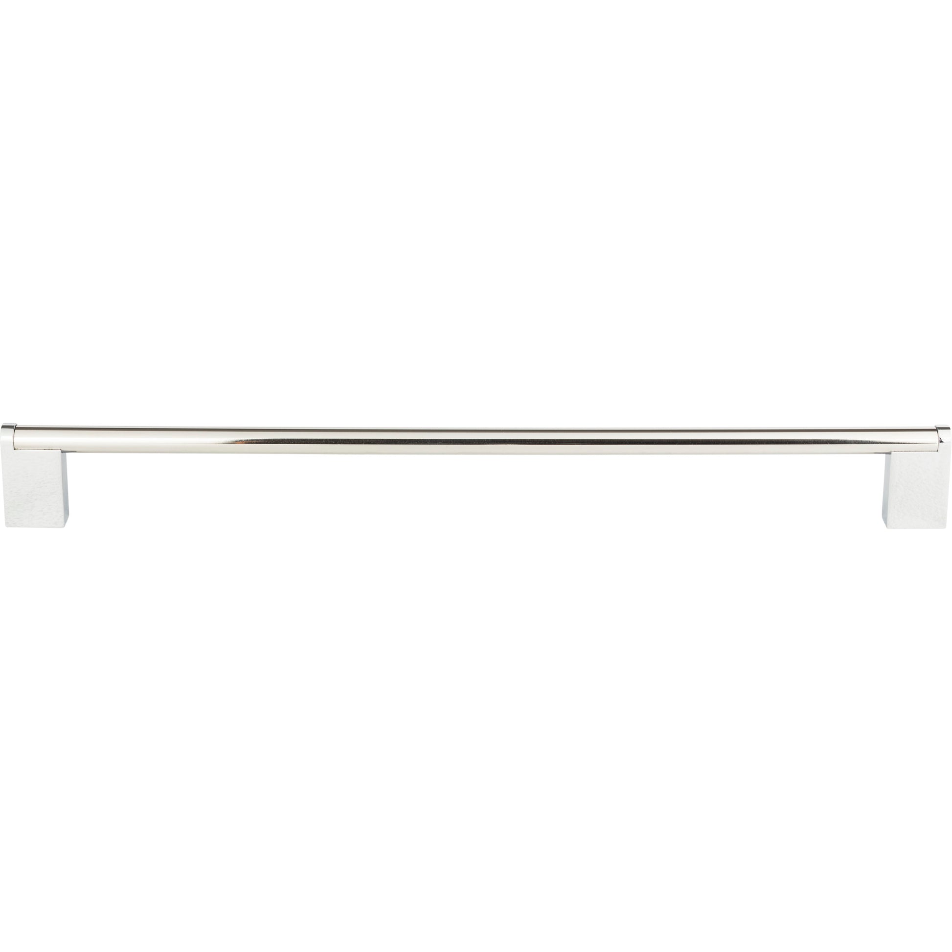 Atlas Round 3 Point 12 5/8" Center to Center Bar Pull (A859) - Polished Stainless Steel