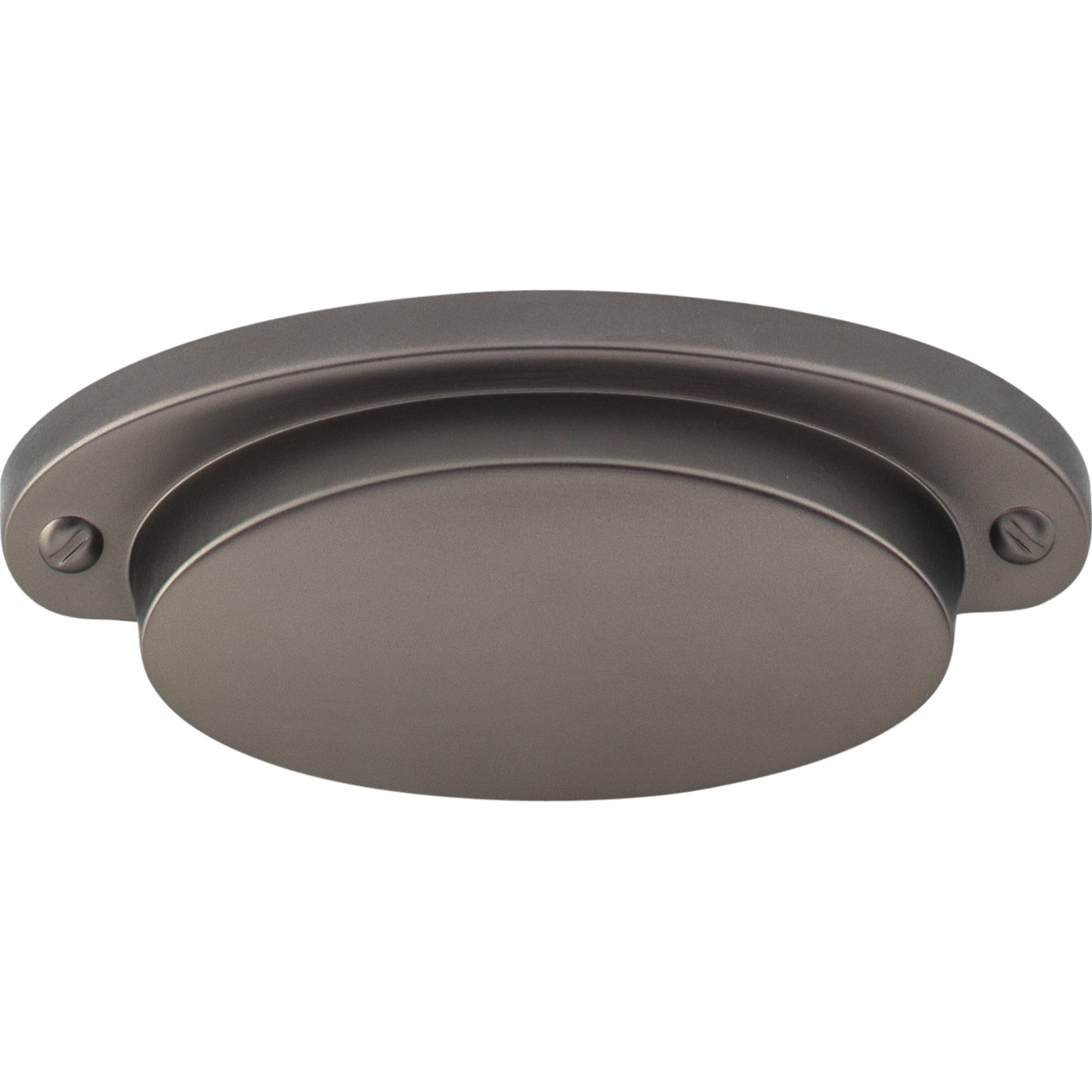 Top Knobs Dakota Cup/Bin Pull - Ash Gray