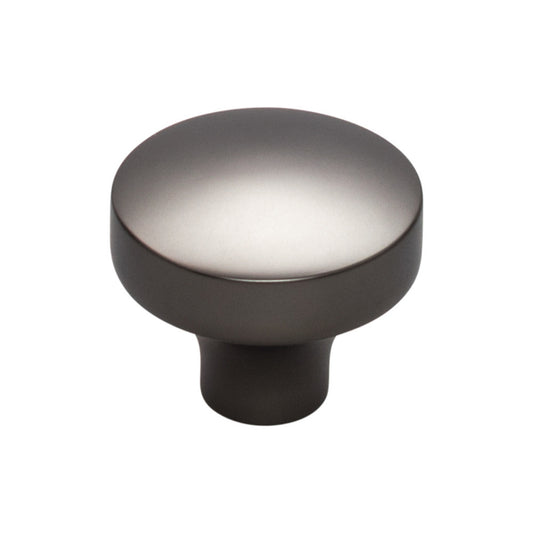 Top Knobs Kinney 1 1/2" Diameter Round Knob - Ash Gray