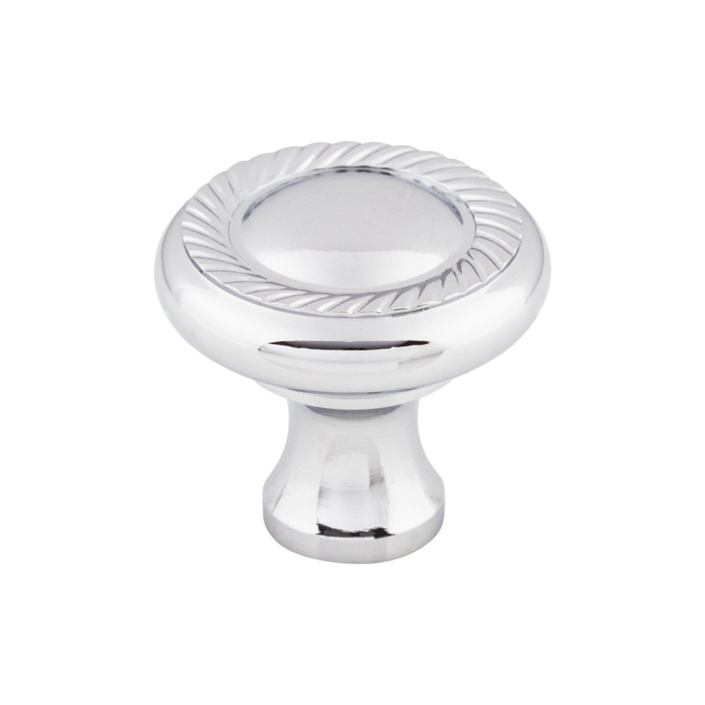 Swirl Cut Round Knob